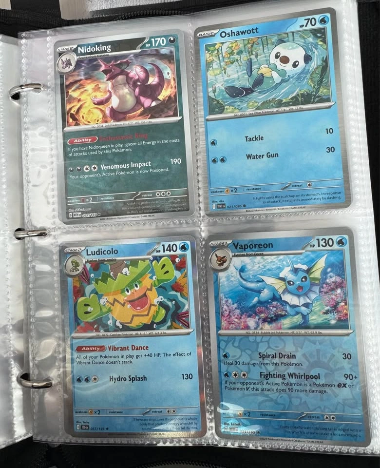 Filled Pokémon card binder - photo 4