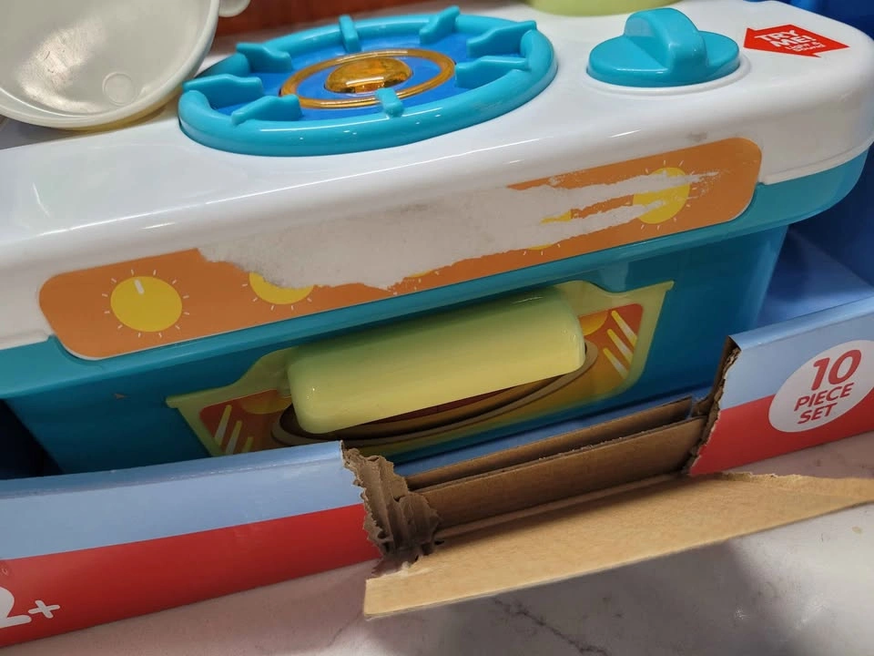 Kids Pretend Kitchen Appliance Play Set w/ Lights and Sounds - photo 3