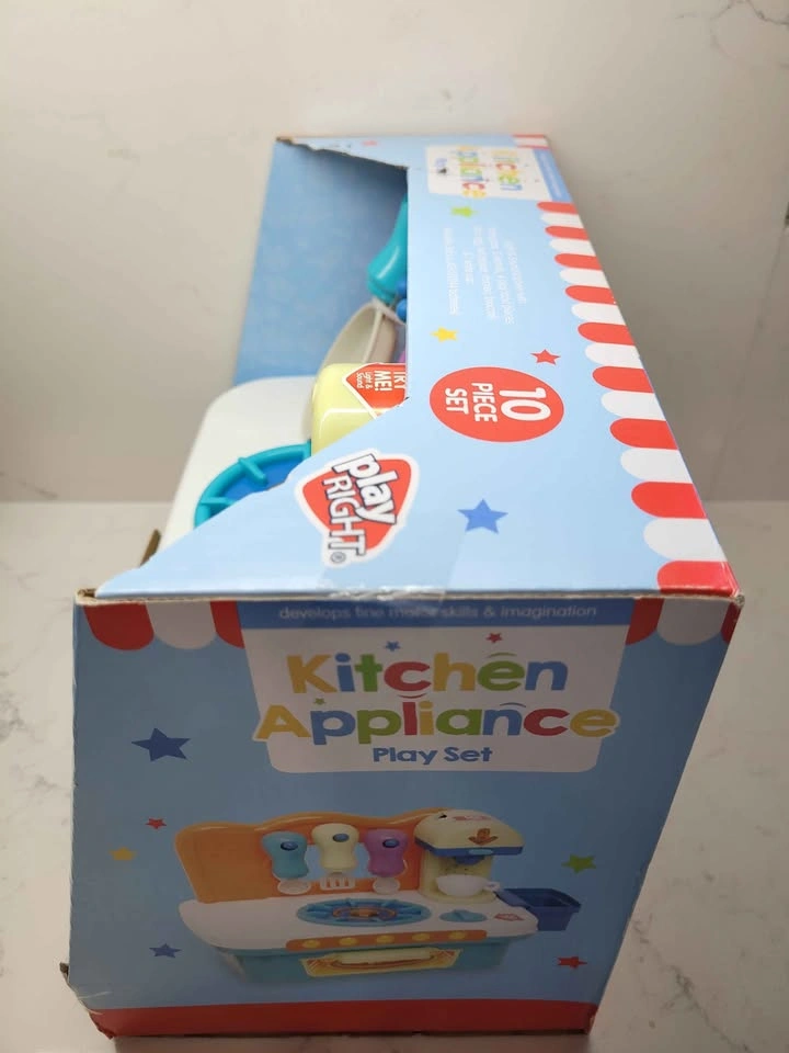 Kids Pretend Kitchen Appliance Play Set w/ Lights and Sounds - photo 5