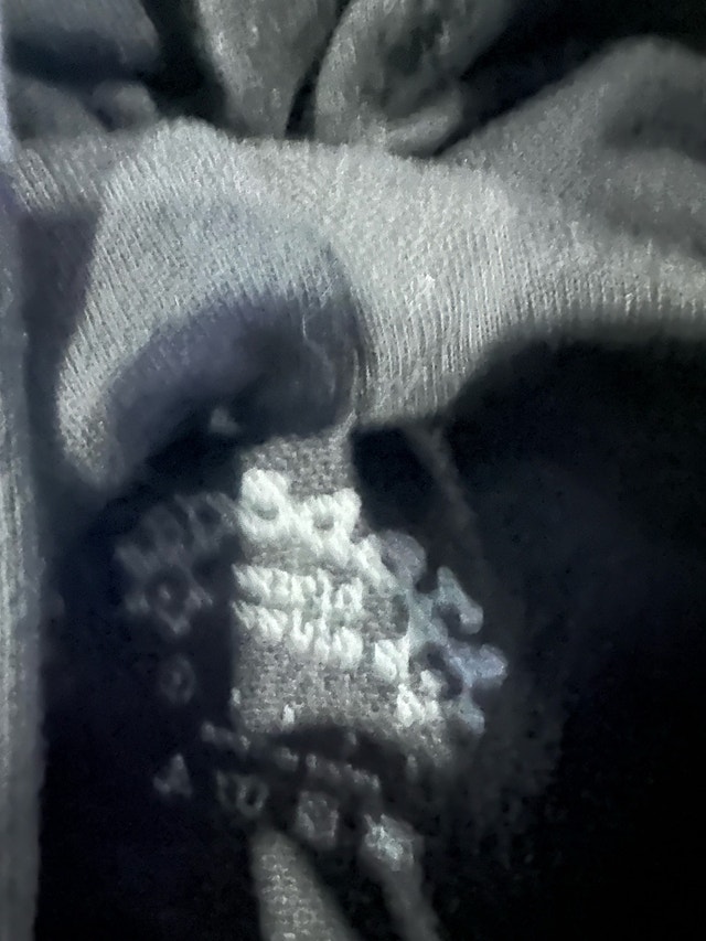 Sp5der Hoodie P*nk ‘Black’ - photo 3