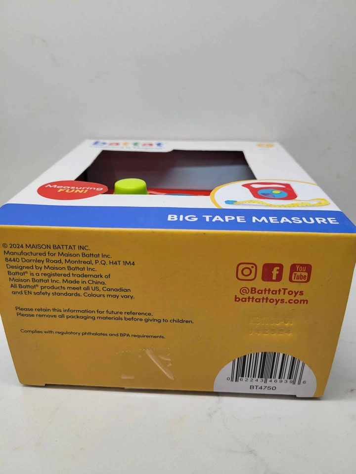 Battat Big Tape Measure Toy - photo 5