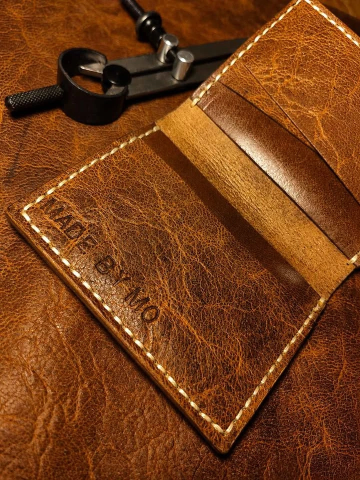 Handmade Full-Grain Leather Wallet - photo 4