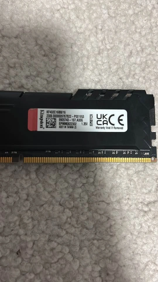 Kingston Fury 16GB DDR4 3200MHz RAM - photo 2
