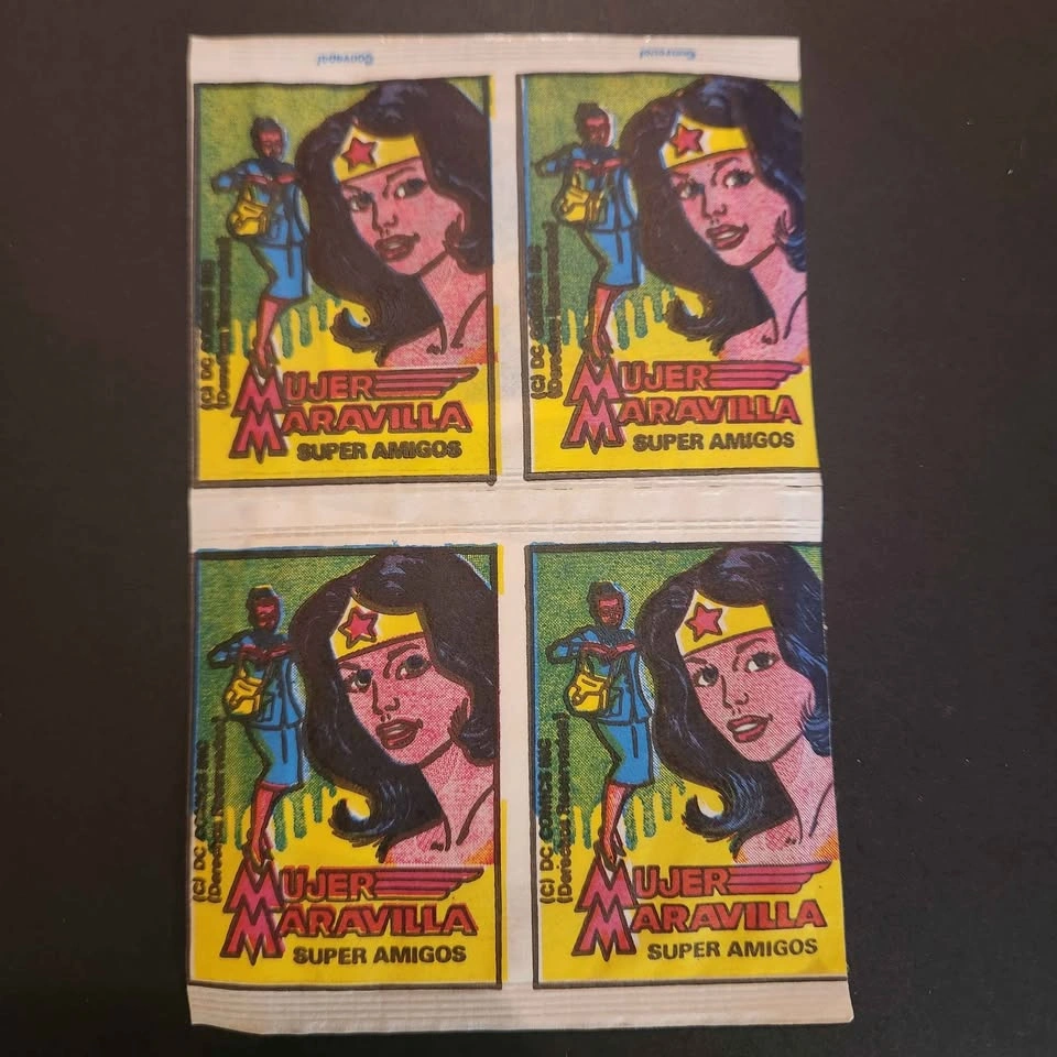Vintage 1980s DC Comics Super Friends Cards Lot - 24 Sealed Pack - photo 3
