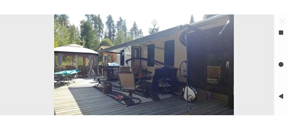 2015 Sierra 40 Ft Destination Trailer at Lake Moyie