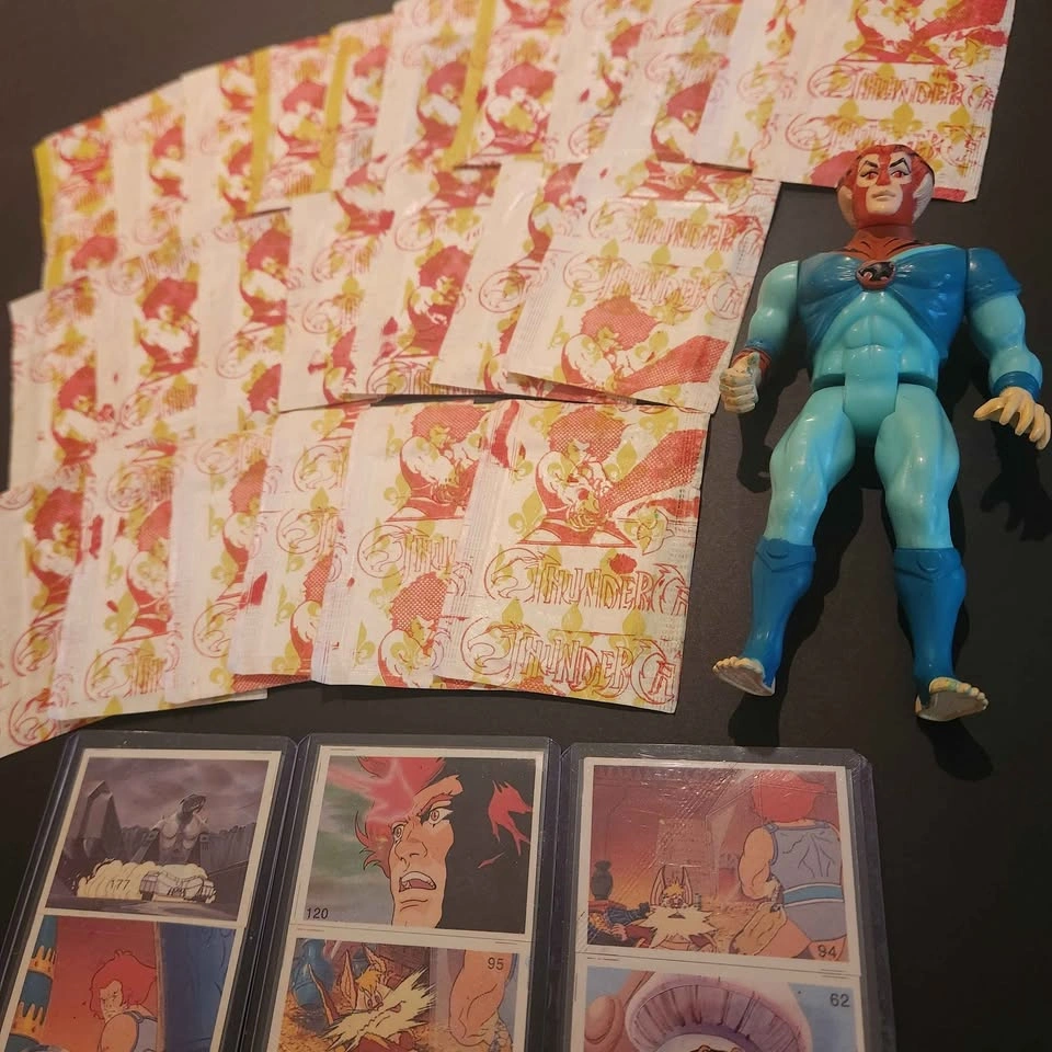 Vintage 1980s ThunderCats Lot - 24 Sealed Packs + Tygra Figure - photo 5