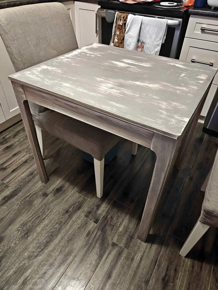 IKEA EKEDALEN Extendable Dining Table + 2 Chairs – Vintage Style