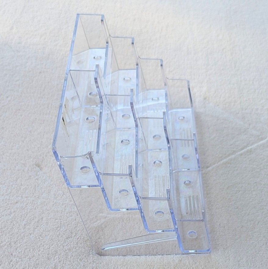 Clear Acrylic Business Card Holder Display Rack - photo 2