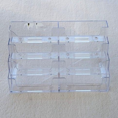 Clear Acrylic Business Card Holder Display Rack - photo 3