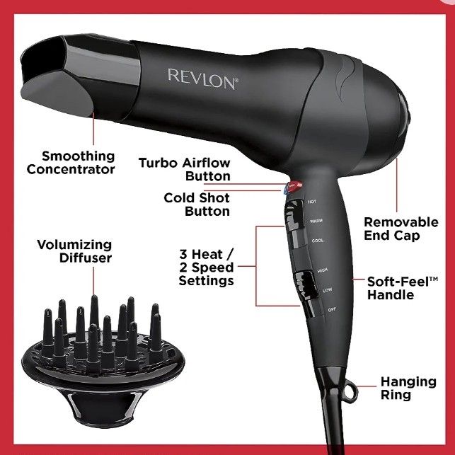 Revlon Turbo Hair Dryer - photo 2