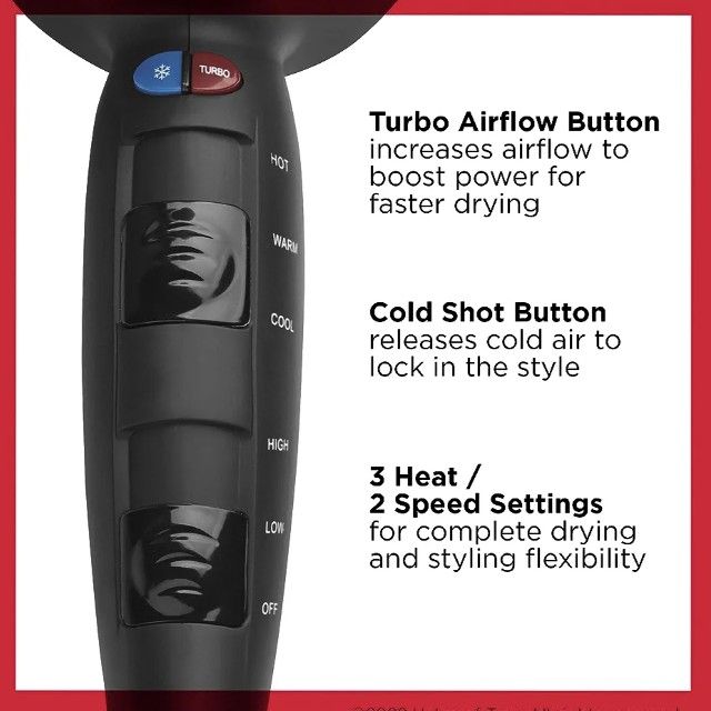 Revlon Turbo Hair Dryer - photo 3