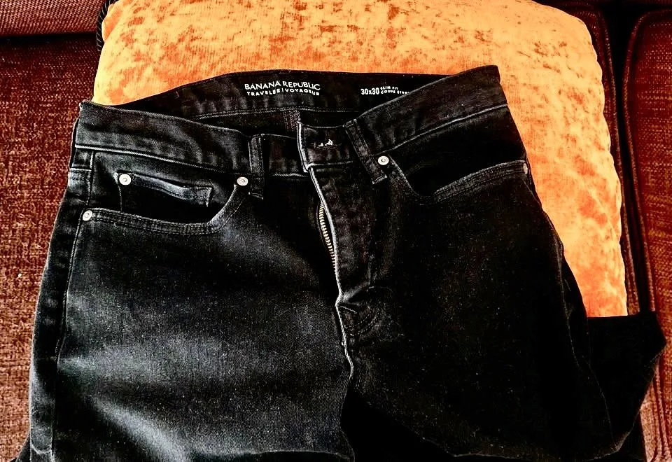 Banana Republic black jeans thumbnail
