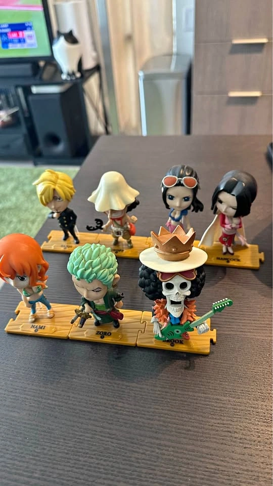 One Piece Figure Set - Nami Zoro Brook Sanji Robin Usopp Hancock