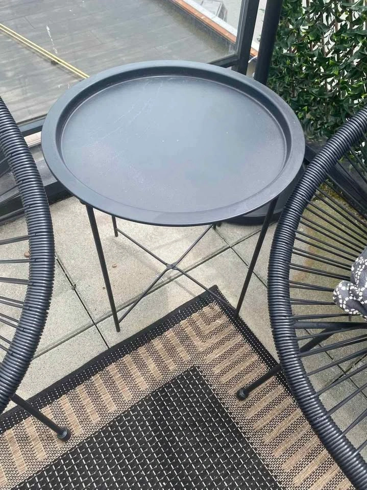 Stylish Black Acapulco Outdoor Patio Set - photo 3