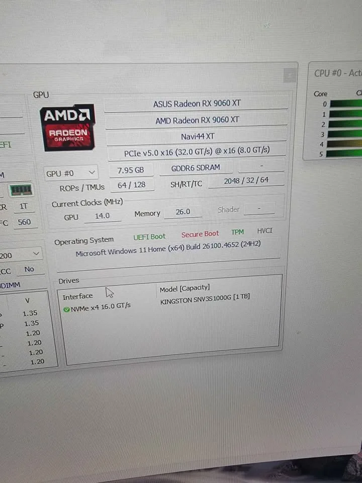 Gaming pc RTX 5060 equivalent AMD radeon 9060xt image indicator(4)