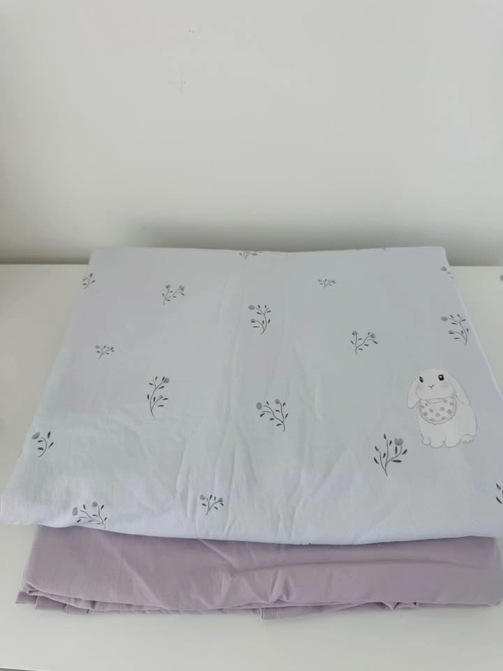 Brand New!! Bunny Floral Bedding 3 Piece Set - photo 2