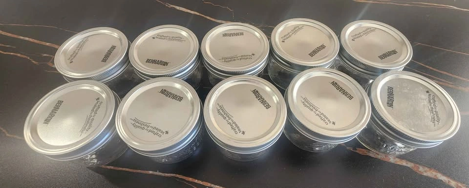 Bernardin 250ml Mason Jars with Lids – Set of 10 - photo 2