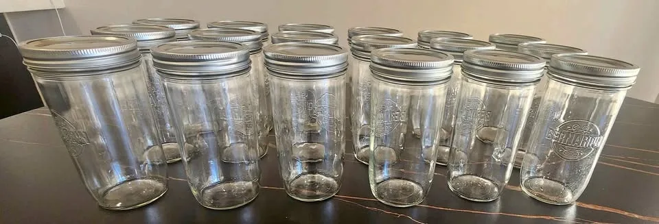 Bernardin 750ml Wide Mouth Mason Jars (12 or 18 Pack)