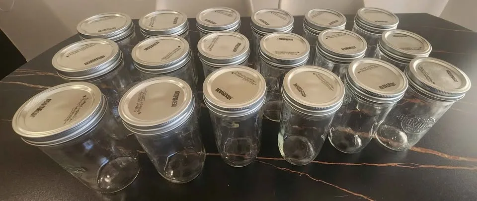 Bernardin 750ml Wide Mouth Mason Jars (12 or 18 Pack) - photo 2