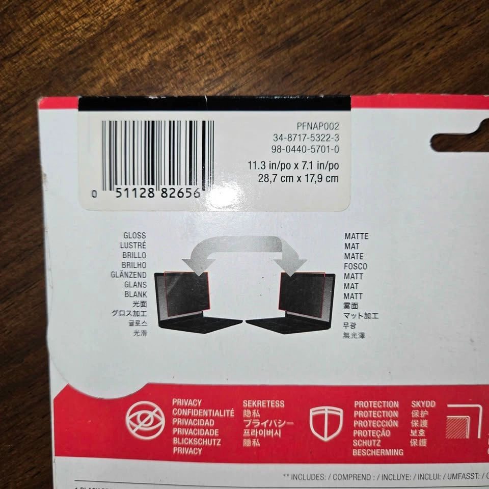 3M Privacy Filter MacBook Air 13" | New (Sealed) + Open Box | $1 - photo 3