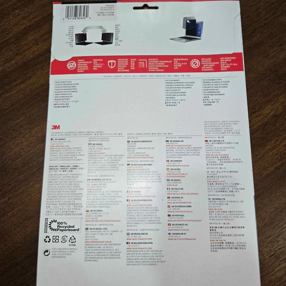 3M Privacy Filter MacBook Air 13" | New (Sealed) + Open Box | $1 - photo 4