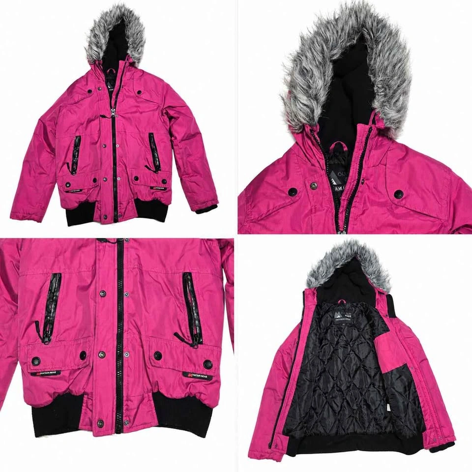 🔥 Pink Mountain Ridge Winter Jacket (Size L 14/16) – $15 ❄️ - photo 4