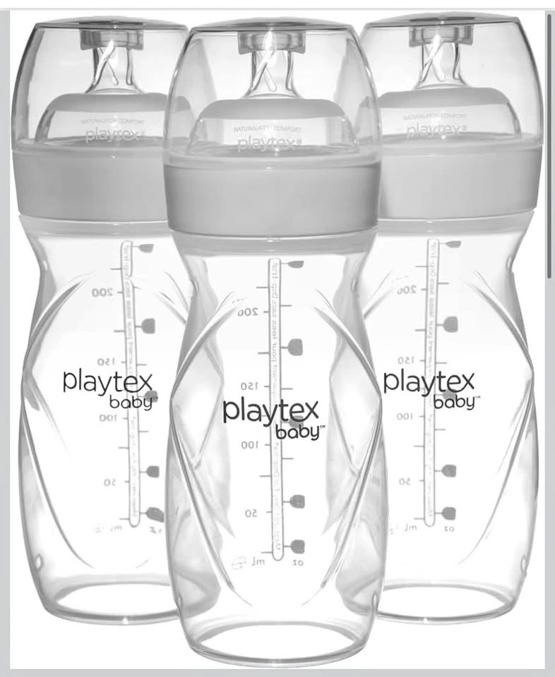 Brand New Playtex Baby Nurser Bottle Set 8-10 oz – 3 Pack