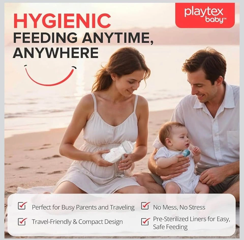Brand New Playtex Baby Nurser Bottle Set 8-10 oz – 3 Pack - photo 5