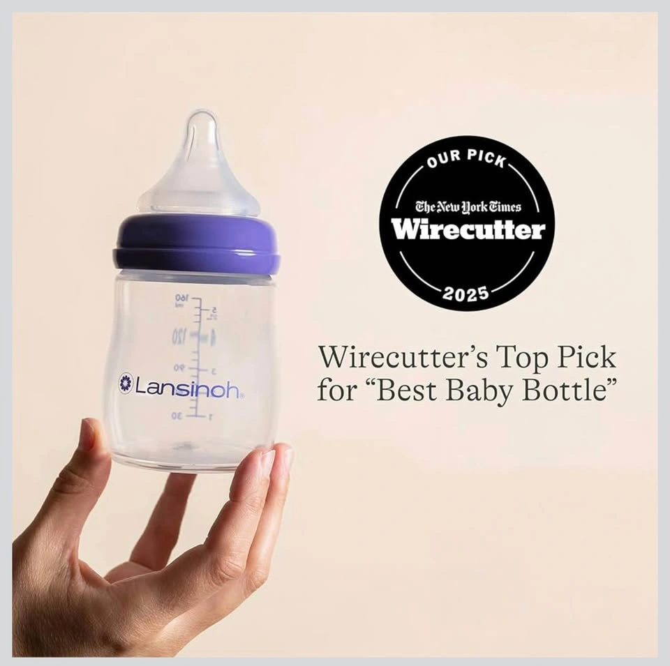 Brand New Lansinoh Feeding Bottles (3-Pack, 5oz) – Breastfeeding - photo 2