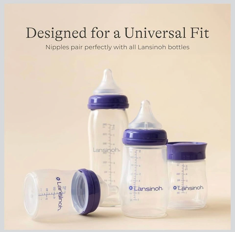 Brand New Lansinoh Feeding Bottles (3-Pack, 5oz) – Breastfeeding - photo 3