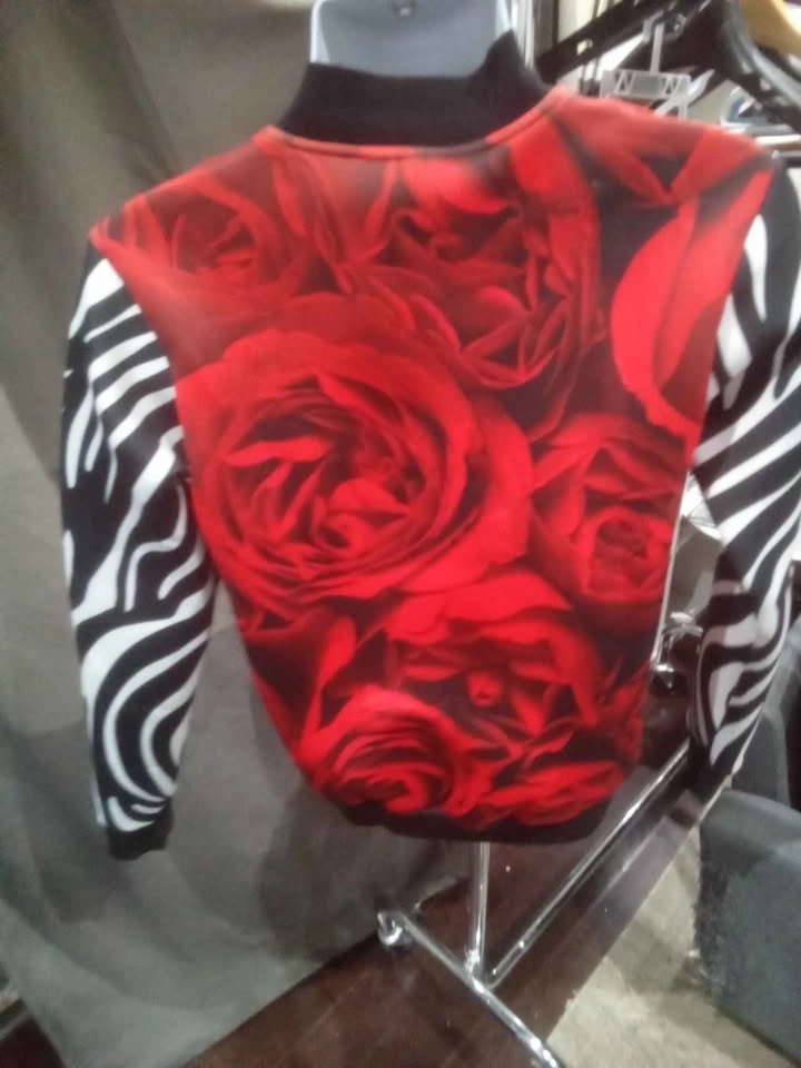 MENS JACKET WITH FACE PRINT - photo 2