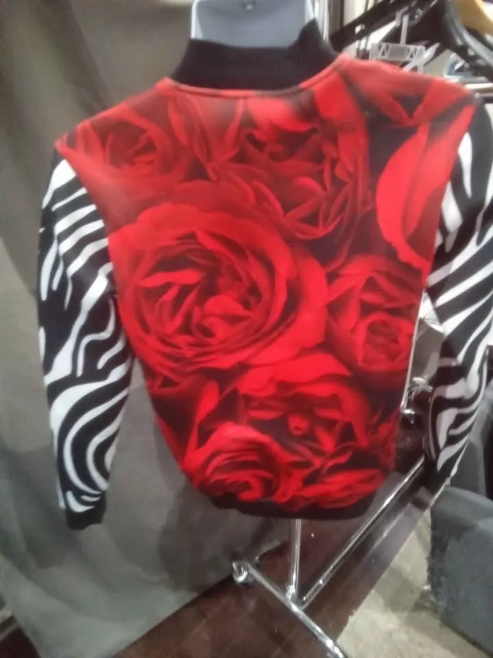 MENS JACKET WITH FACE PRINT - photo 2