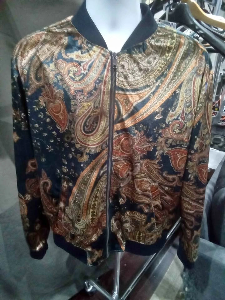 ZARA VELVET MENS JACKET