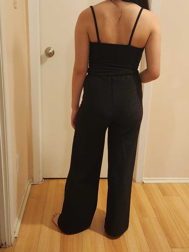 Stylish Black Sparkly Jumpsuit - photo 3