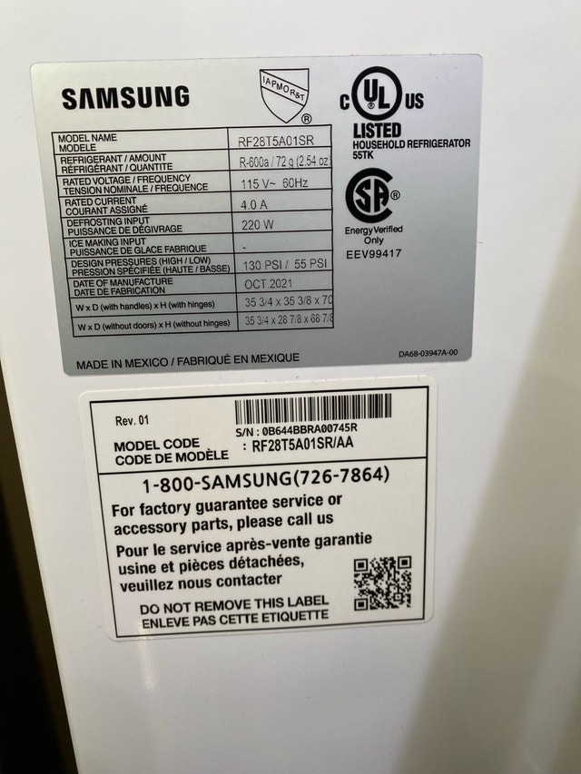 Samsung Refrigerator - photo 4
