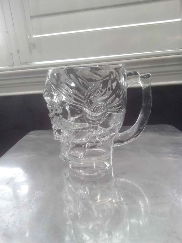 BONESHAKER PIRATE SKULL BEER MUG - photo 2