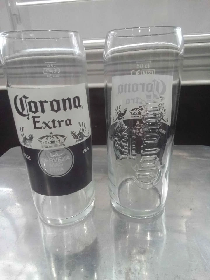 Corona Pints Made From Beer Bottles - photo 3