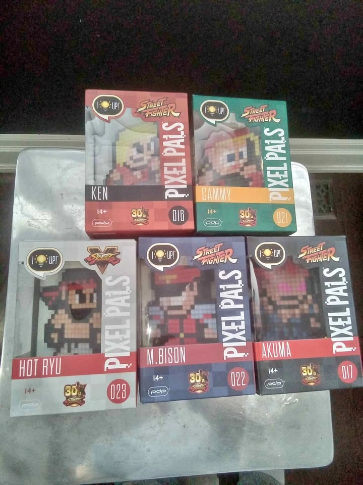 Street Fighter 30th Anniversary Pixel Pals Collection