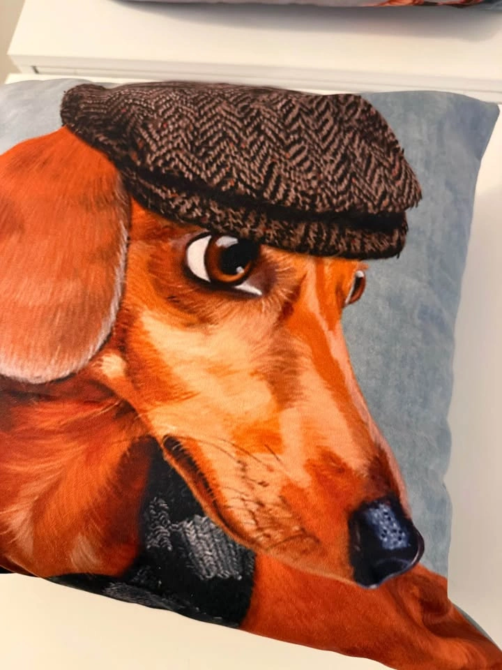 2 X Dachshund Pillows - photo 2