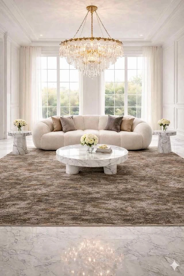 9x12 Dark Earthy Neutral Rug