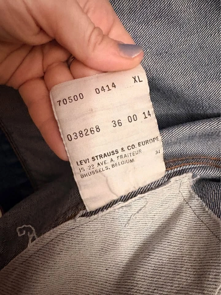 Levi’s Denim Jacket - Vintage Oversized Look - photo 4