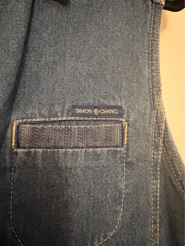 Simón Change Vintage Denim Vest - photo 2
