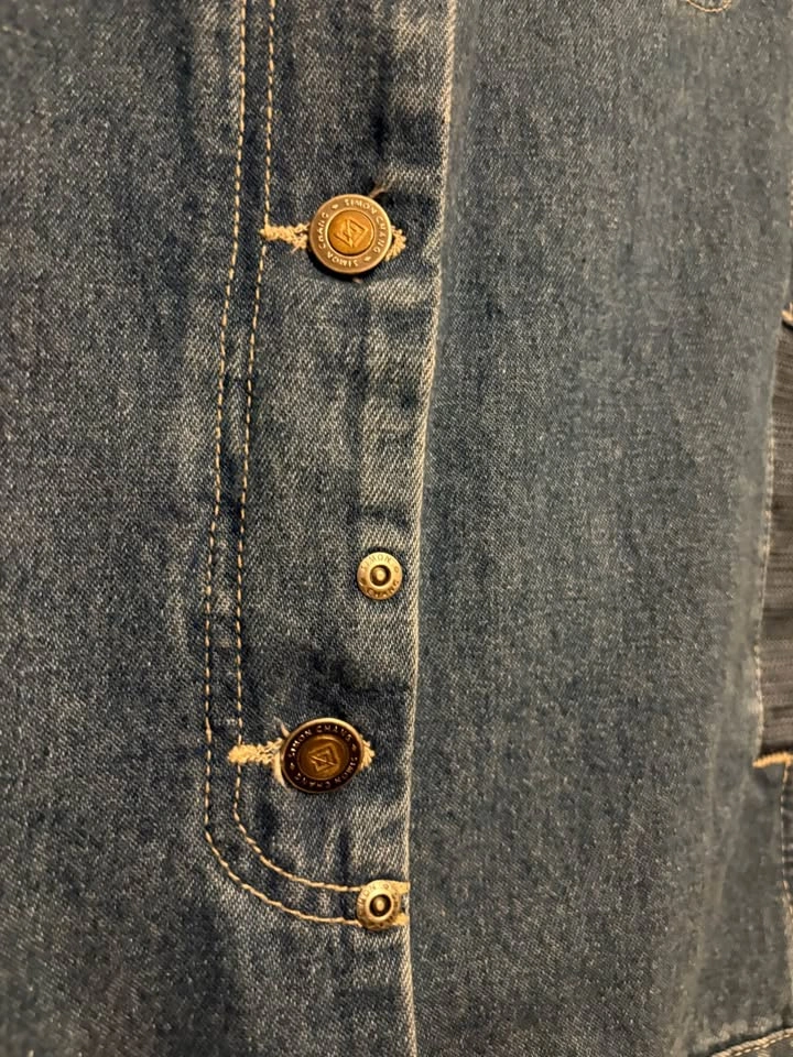 Simón Change Vintage Denim Vest - photo 4