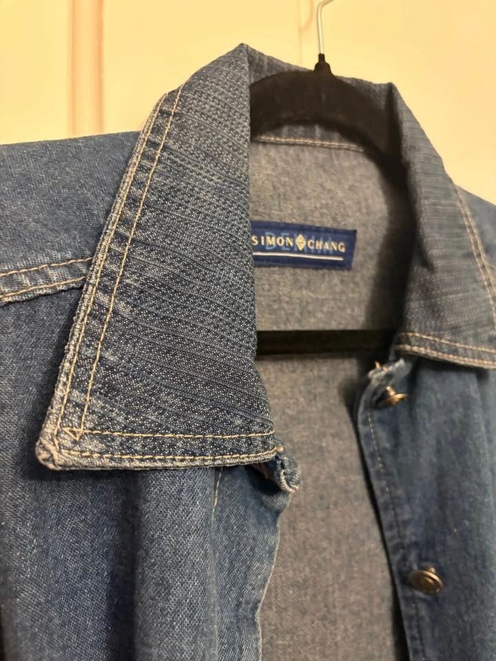 Simón Change Vintage Denim Vest - photo 5