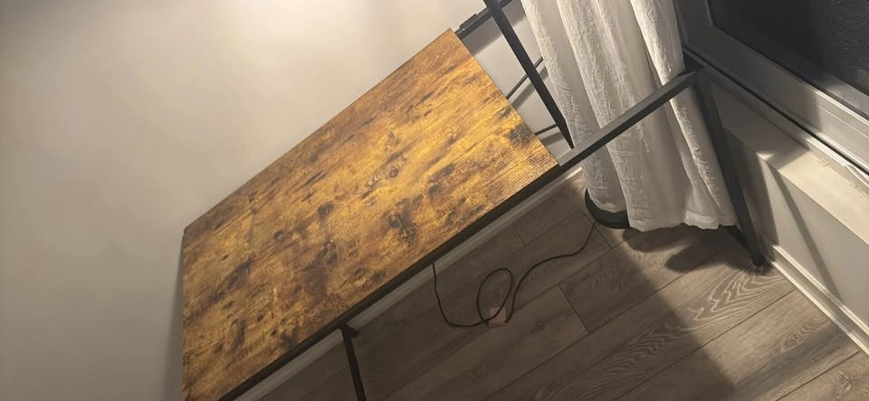 Rustic Wood Look Desk - photo 2