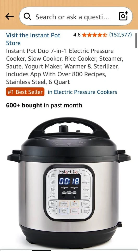 Instant Pot Duo 7-in-1 – Excellent Condition
