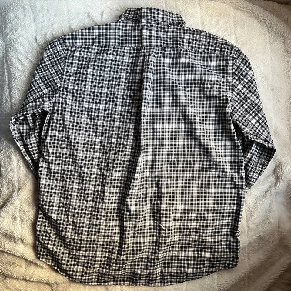 L.L. Bean Striped Plaid Button-Up Shirt - Men's XL - photo 2