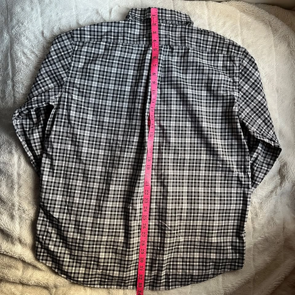 L.L. Bean Striped Plaid Button-Up Shirt - Men's XL - photo 5