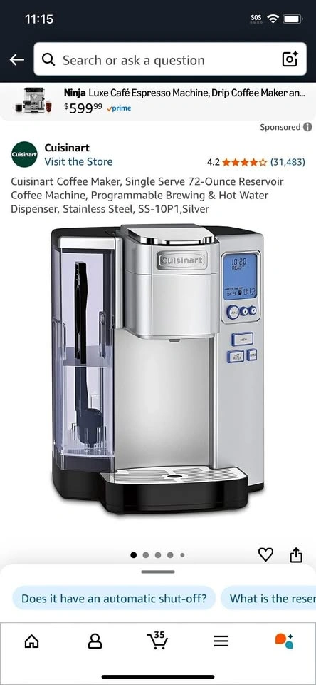 Cuisinart Coffee Maker