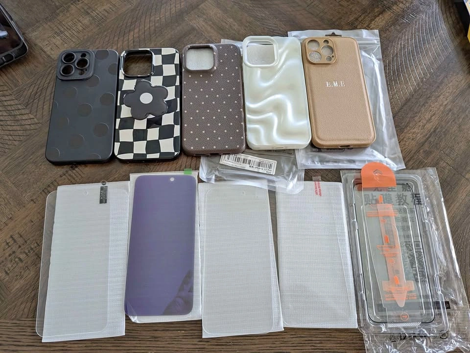 iPhone 15 Pro Max Case + Screen Protector